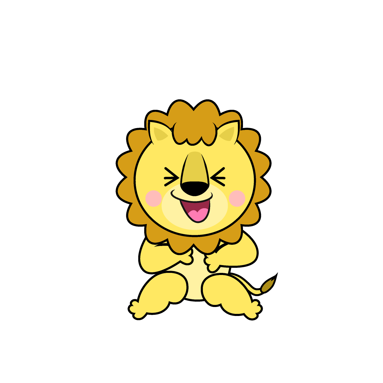 Laughing Lion