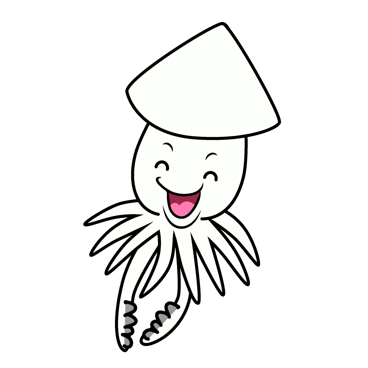 Smiling Squid