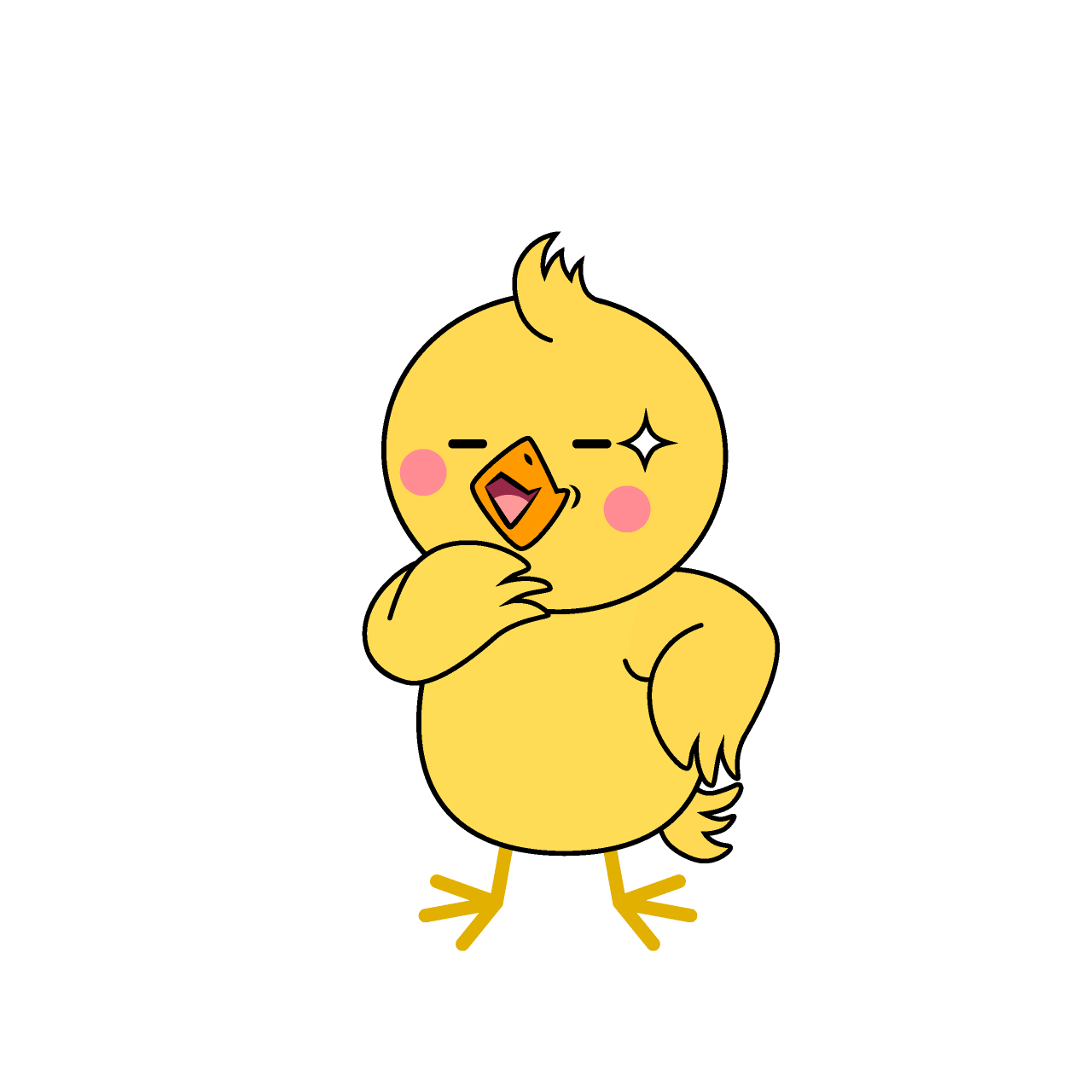 Grinning Chick