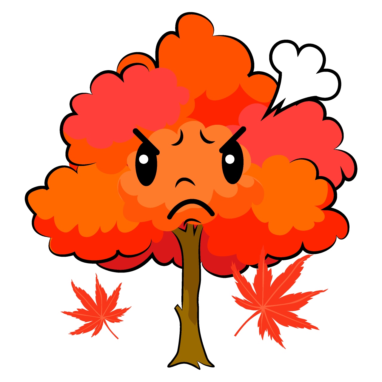 Angry Maple Tree