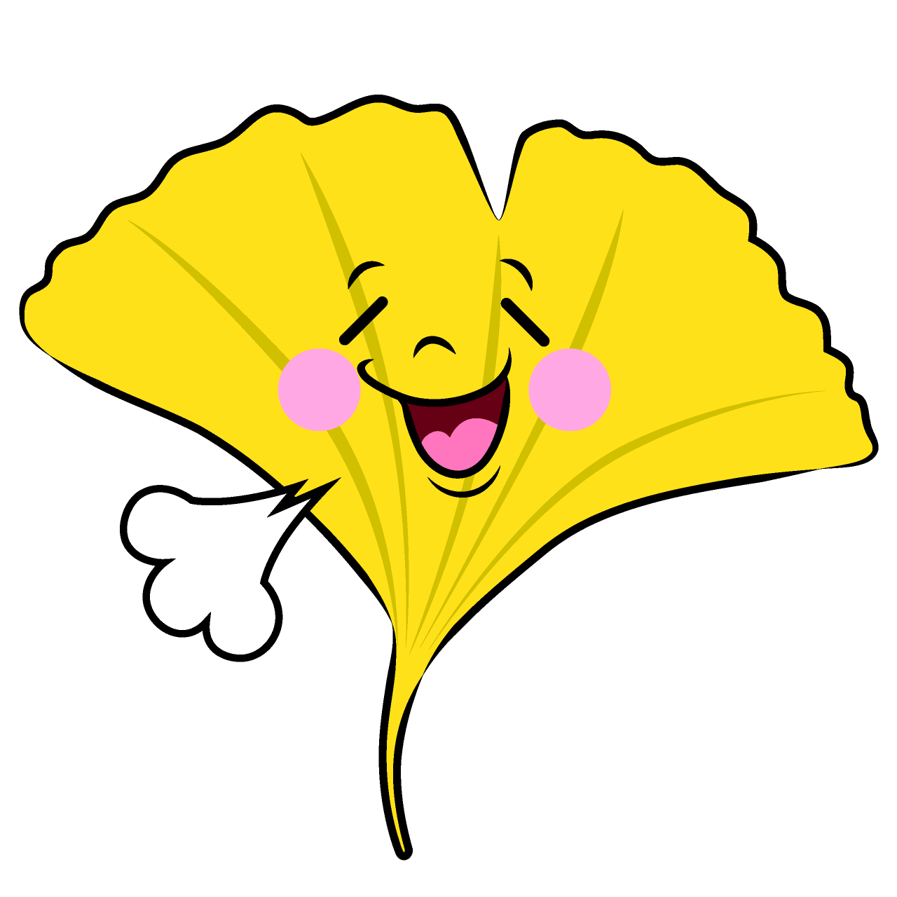 Relaxed Ginkgo Leaf