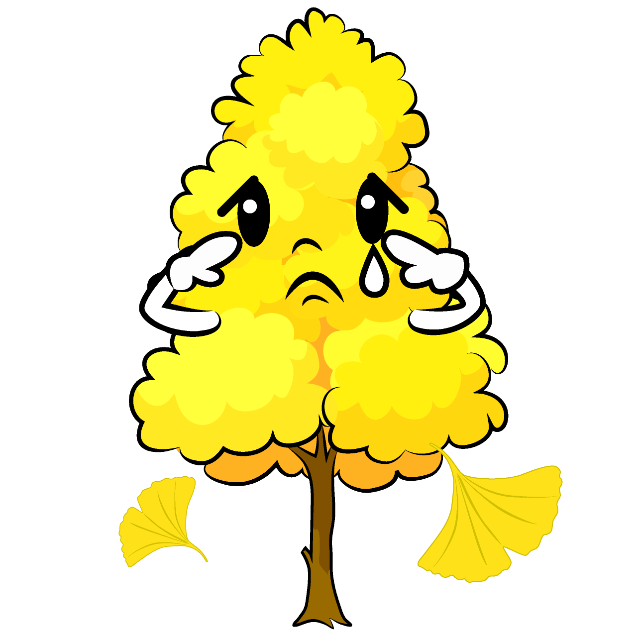 Sad Ginkgo Tree