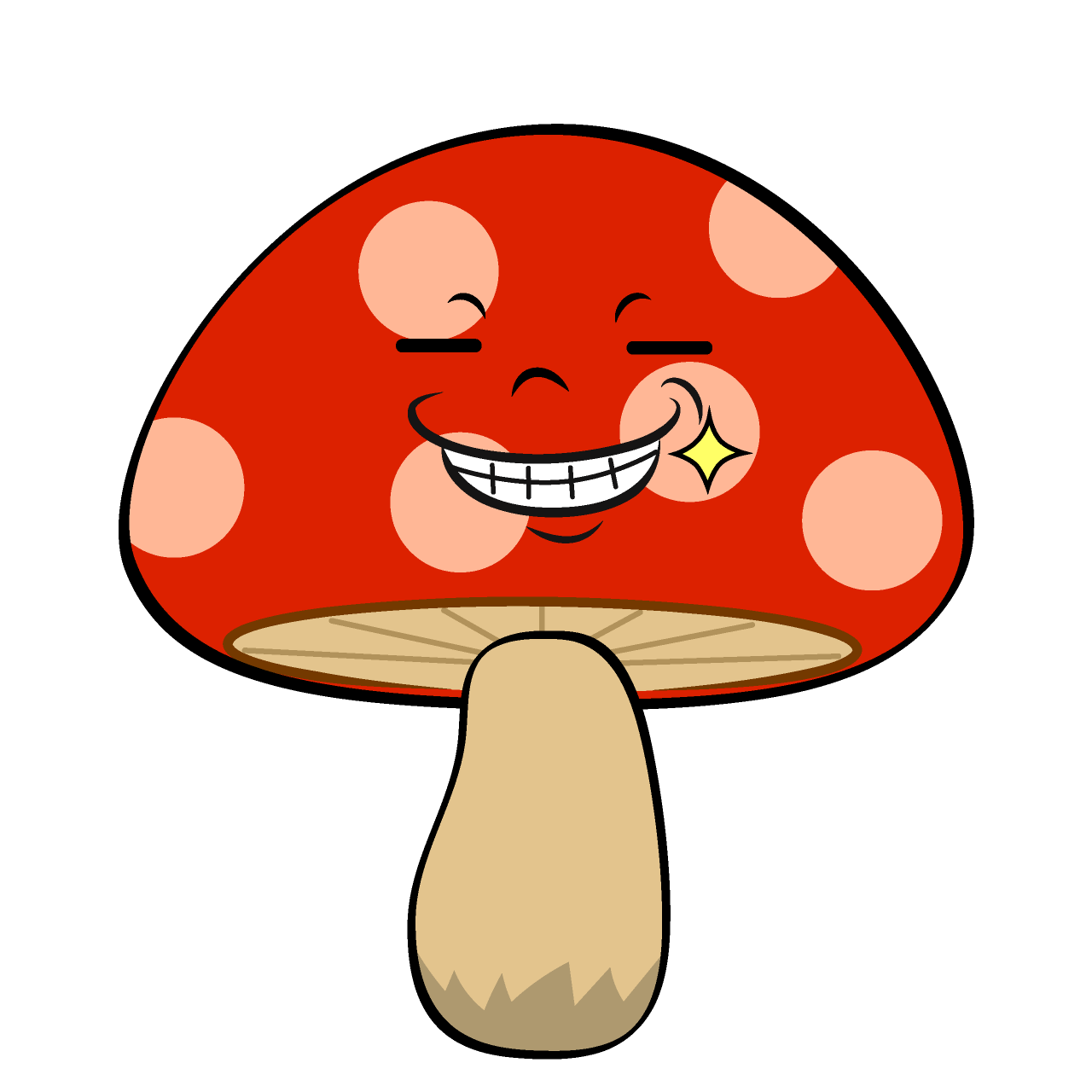 Grinning Mushroom