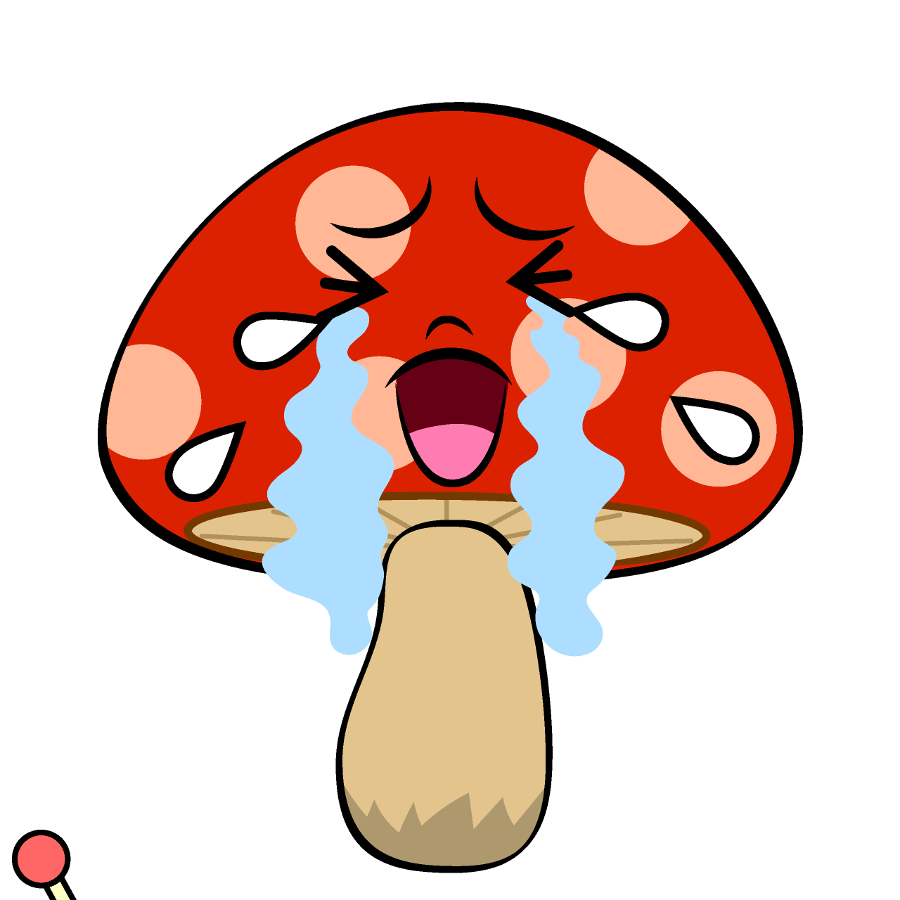 Crying Mushroom