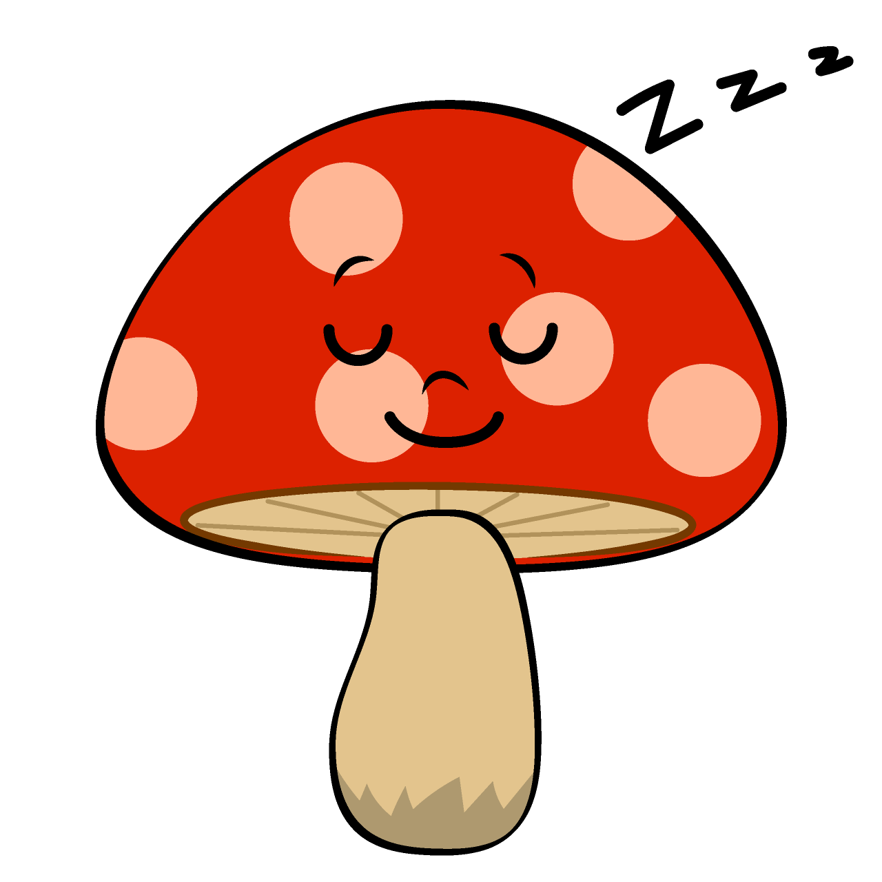 Sleeping Mushroom