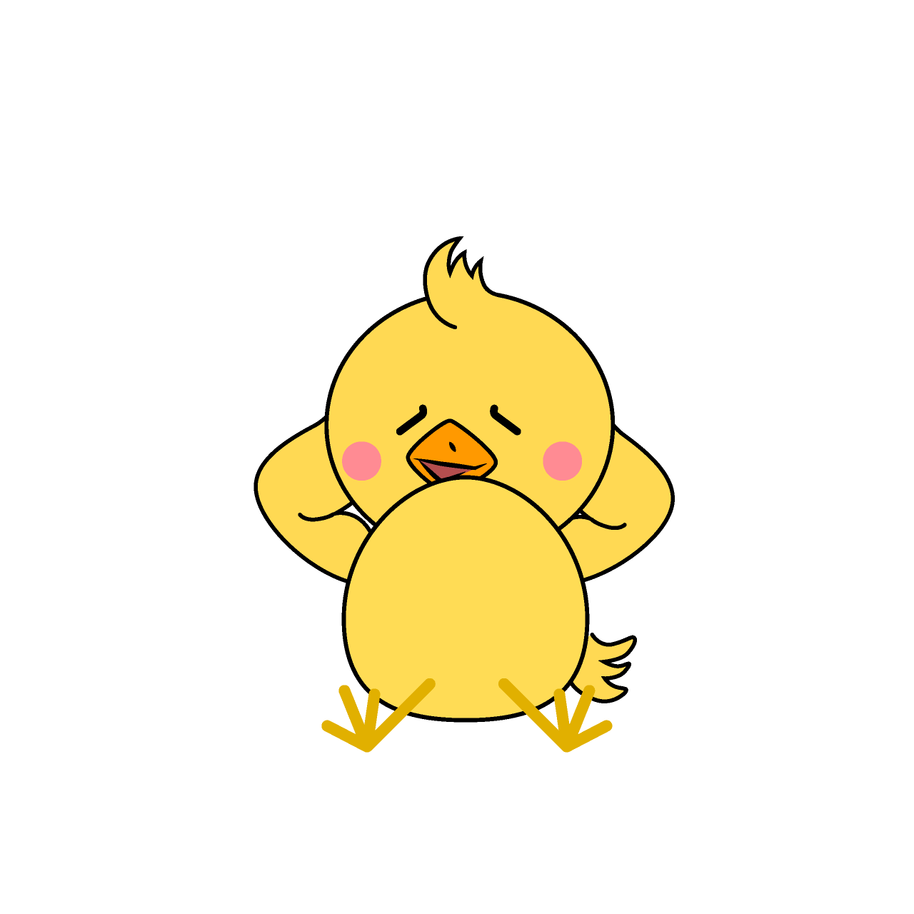 Relaxed Chick