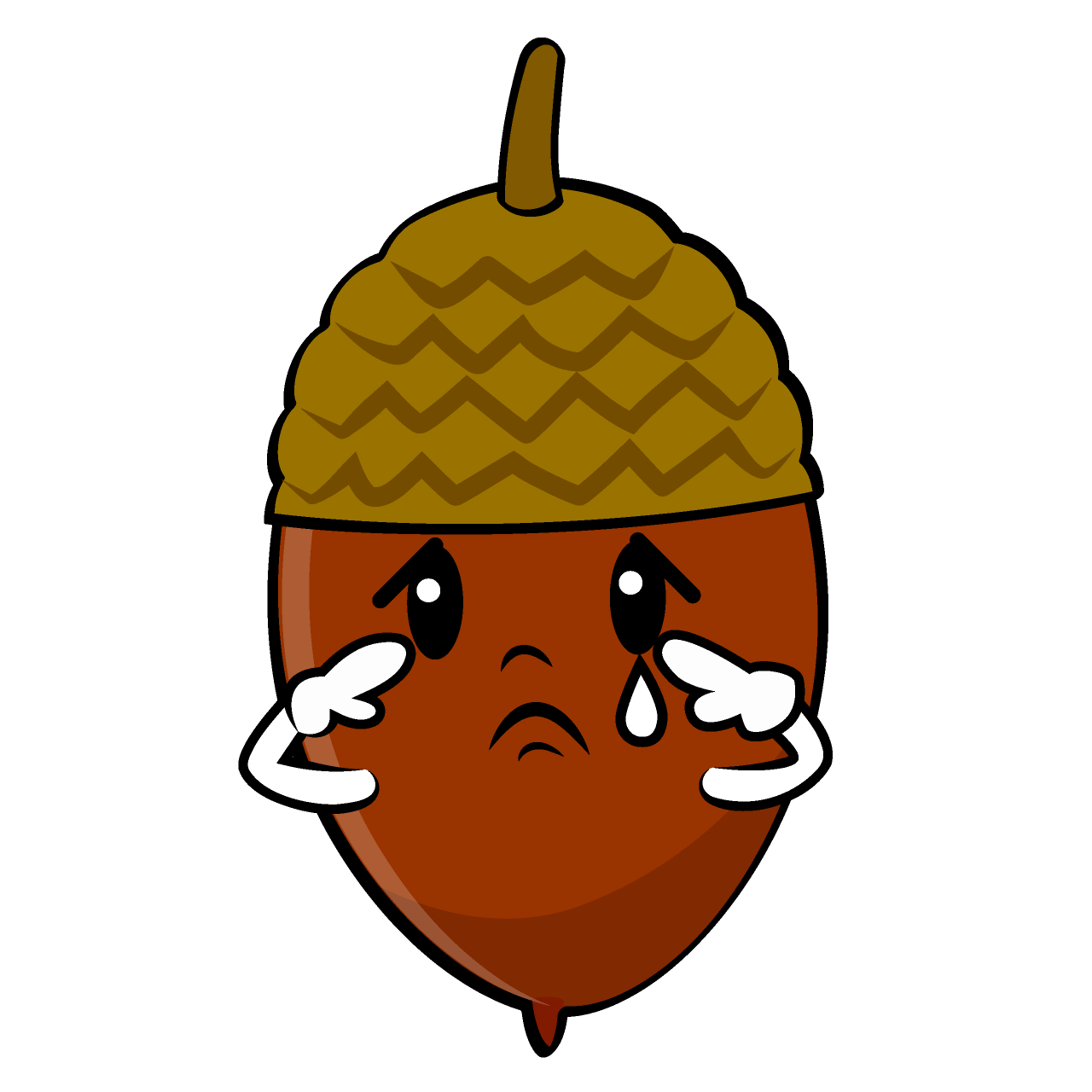 悲しいドングリ