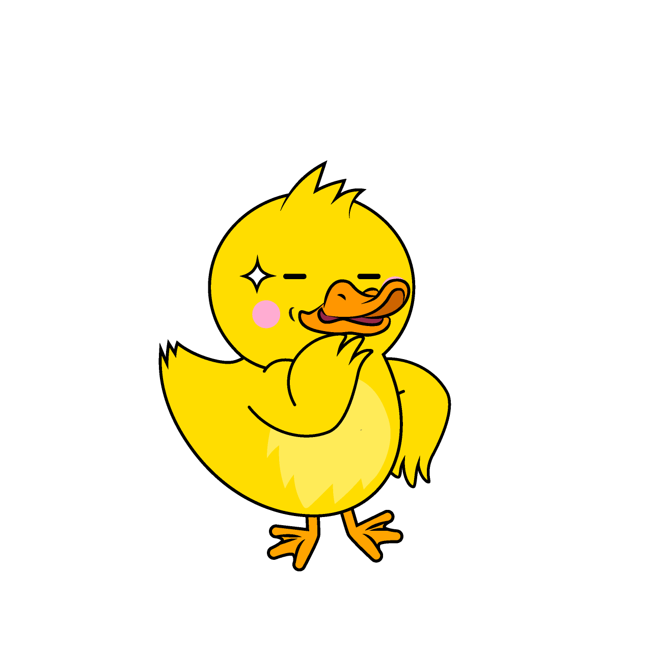 Grinning Duck
