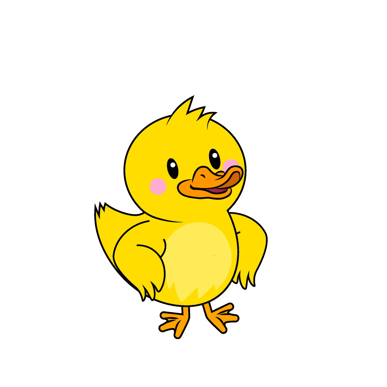 Confident Duck