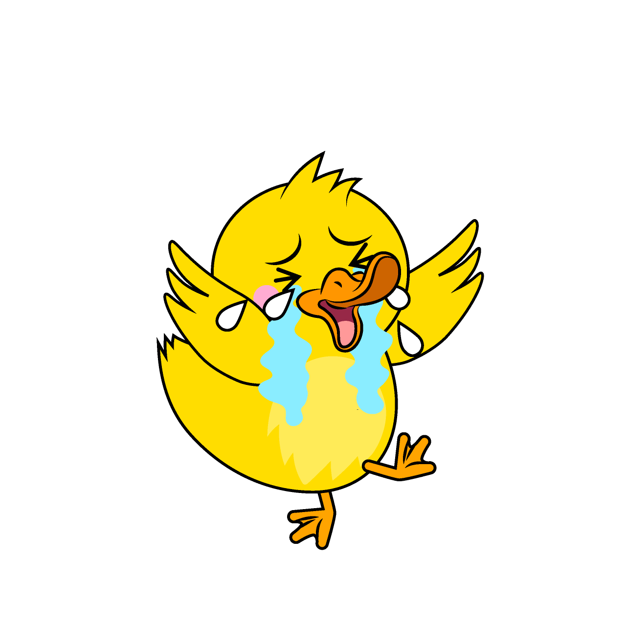 Crying Duck