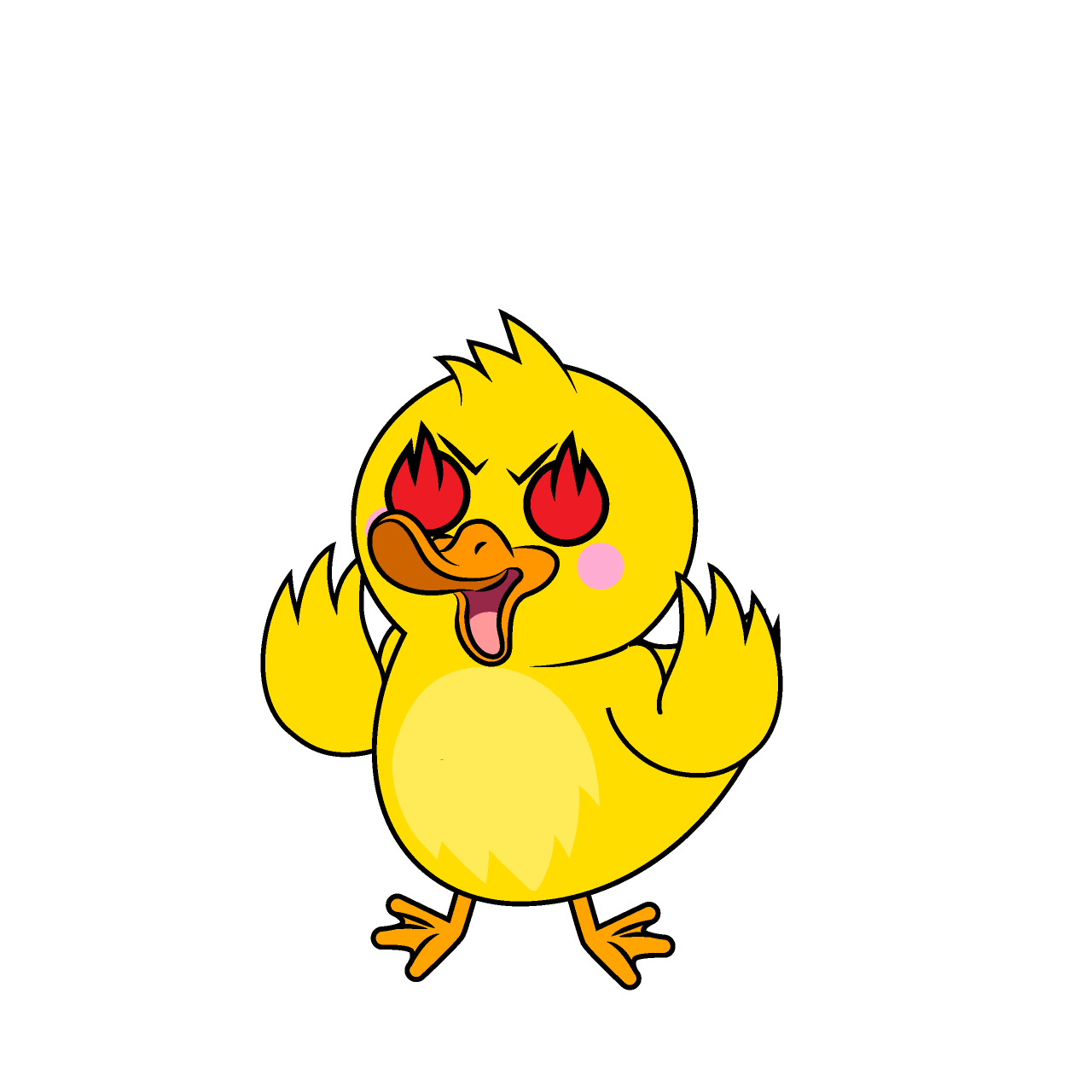 Burning Duck