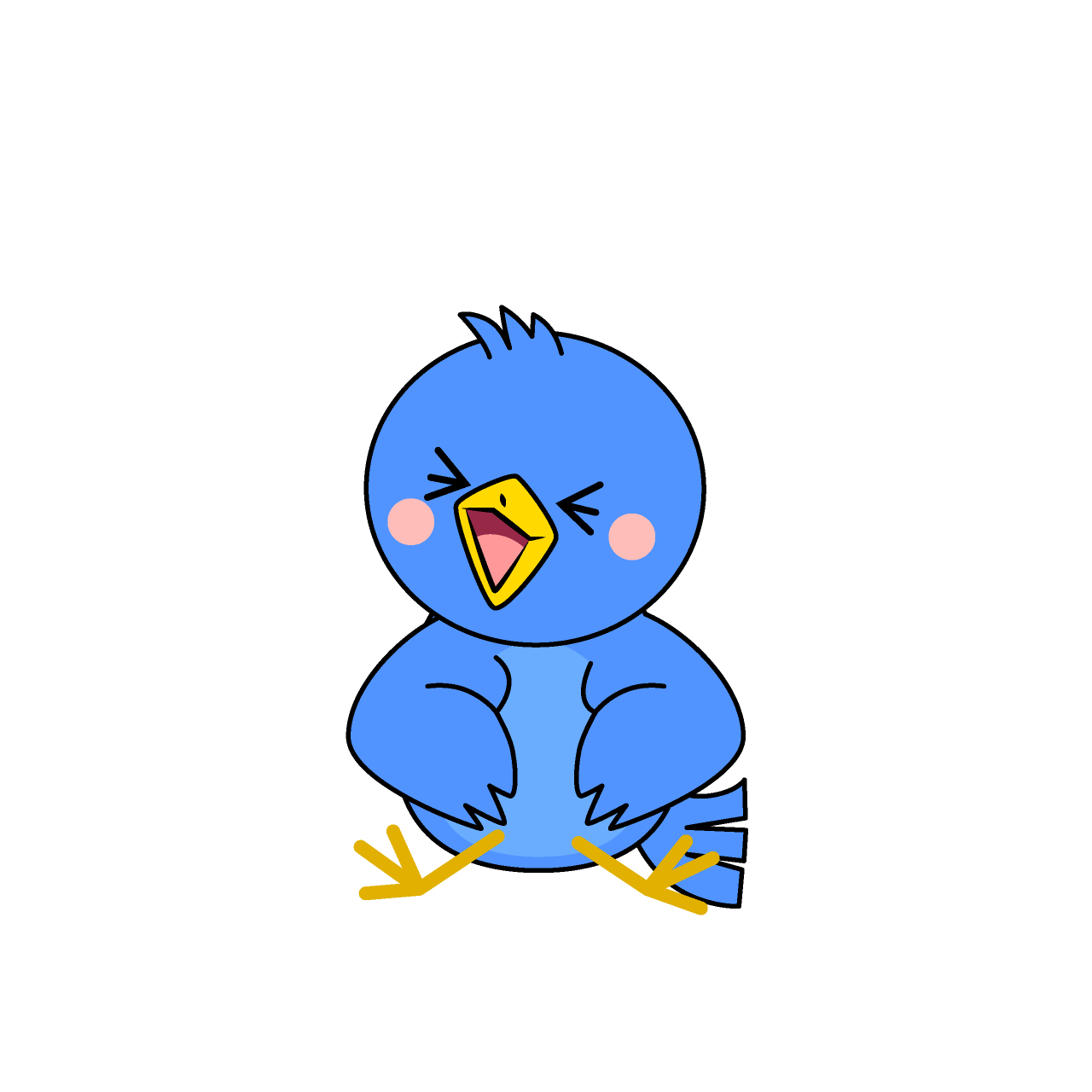 笑う青い鳥