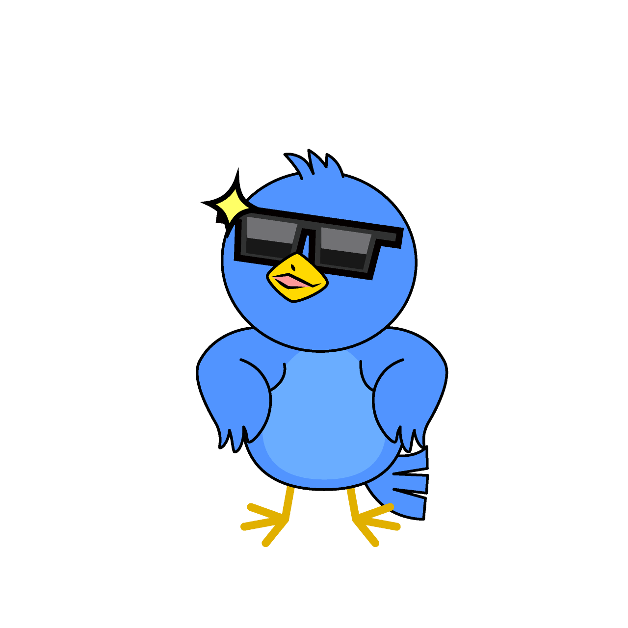 Cool Blue Bird