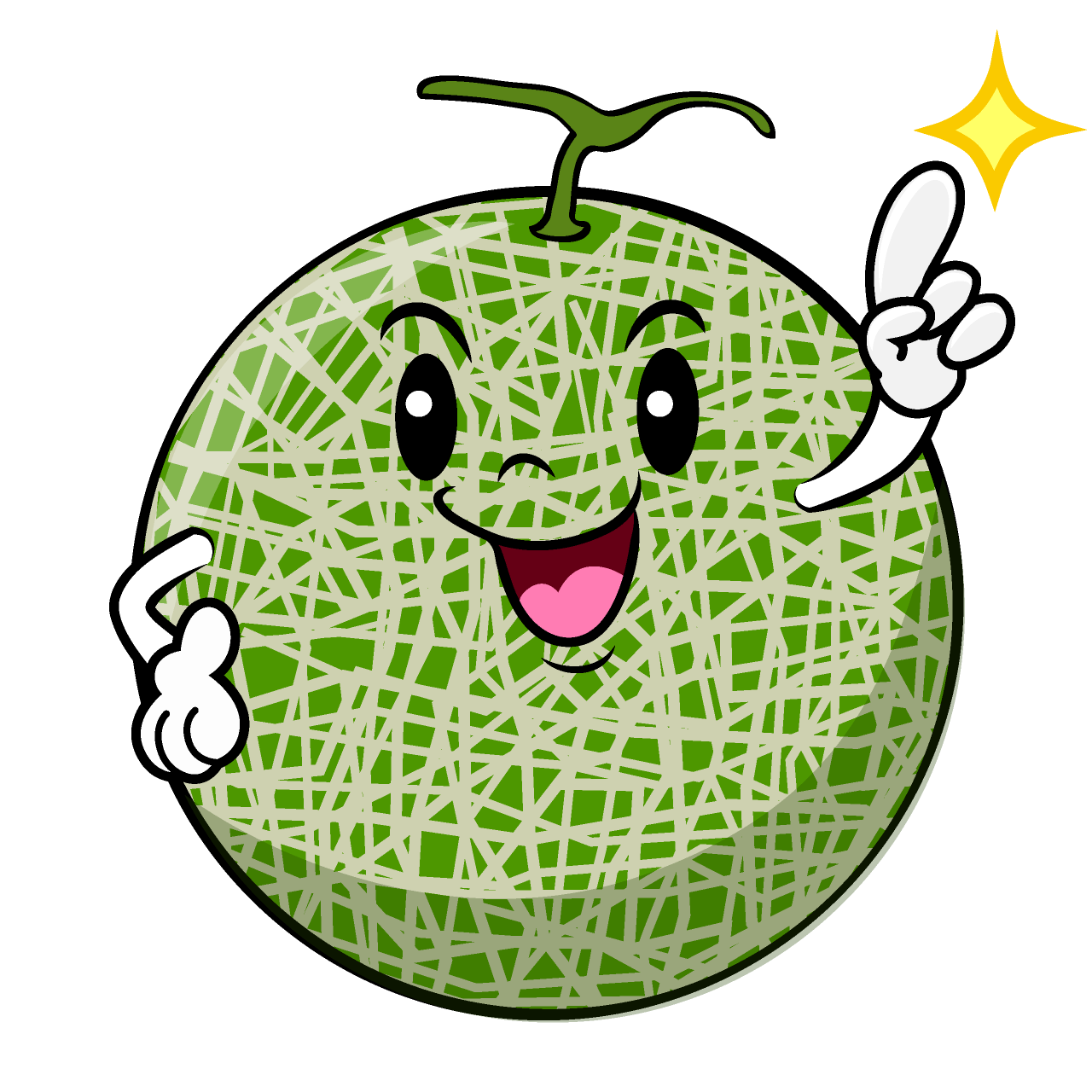 Pointing Melon