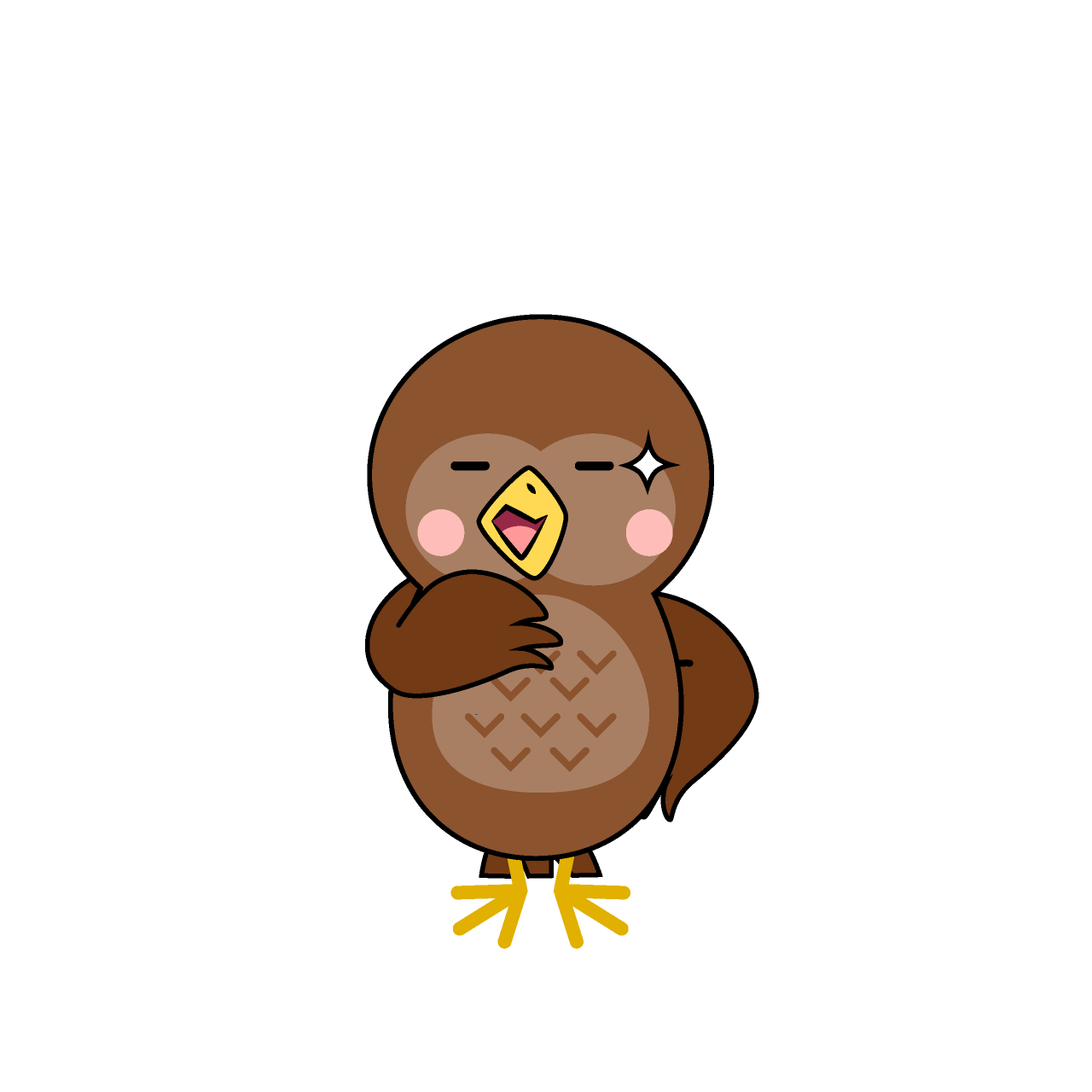 Grinning Owl