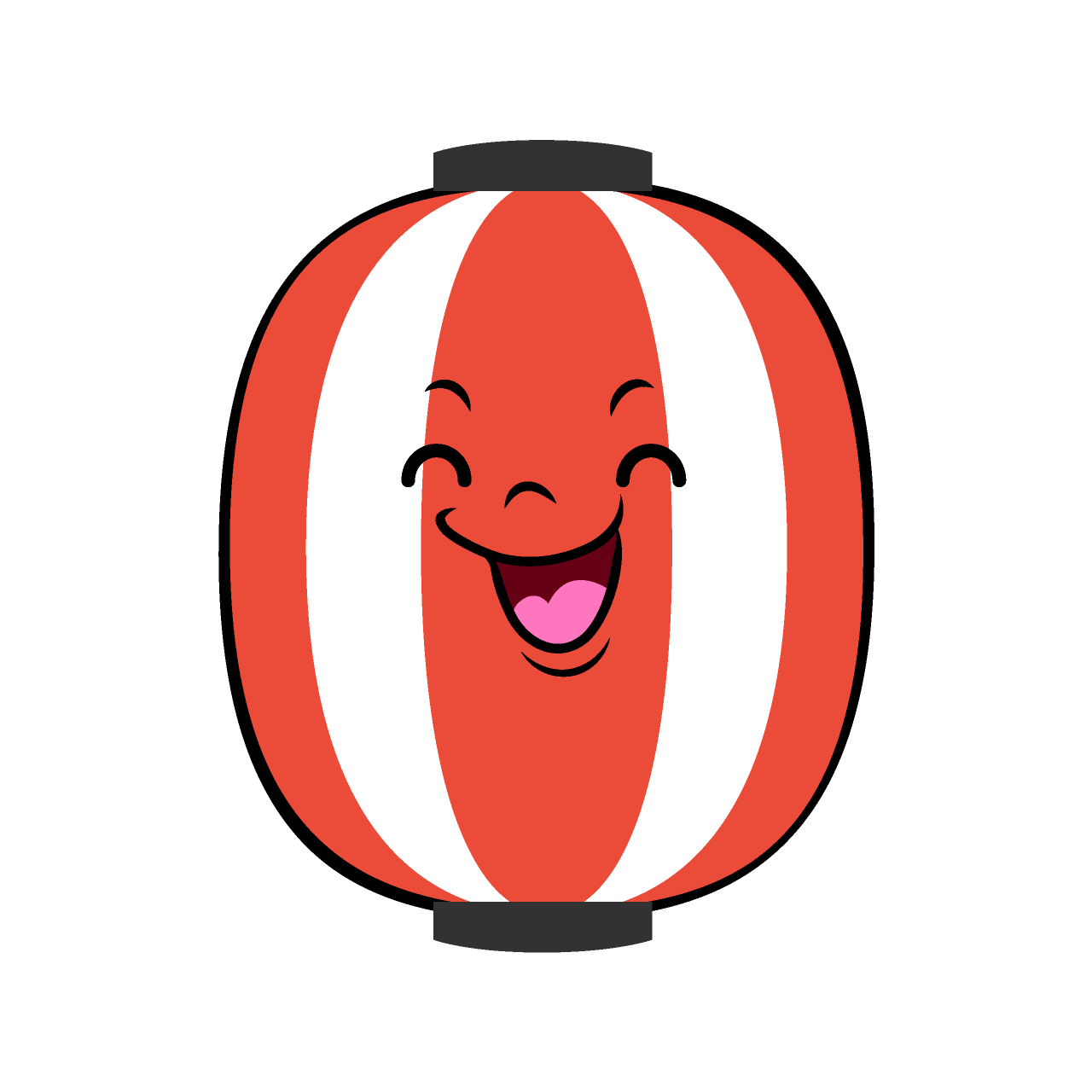 Smiling Red Lantern