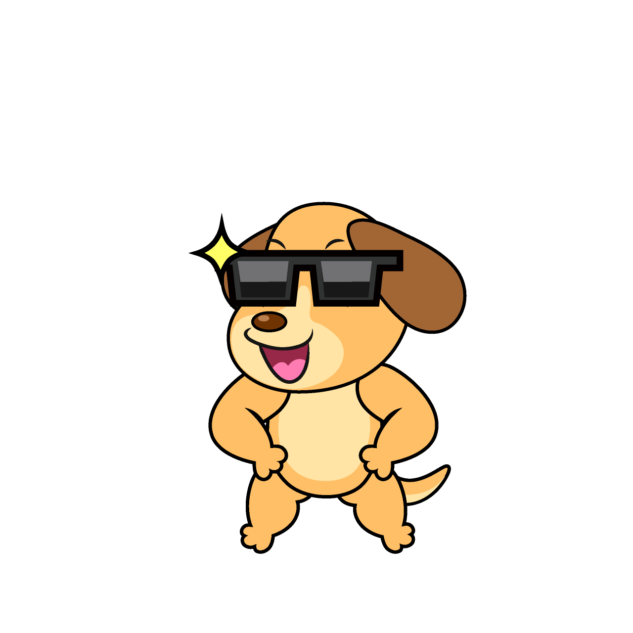 かっこいいイヌ