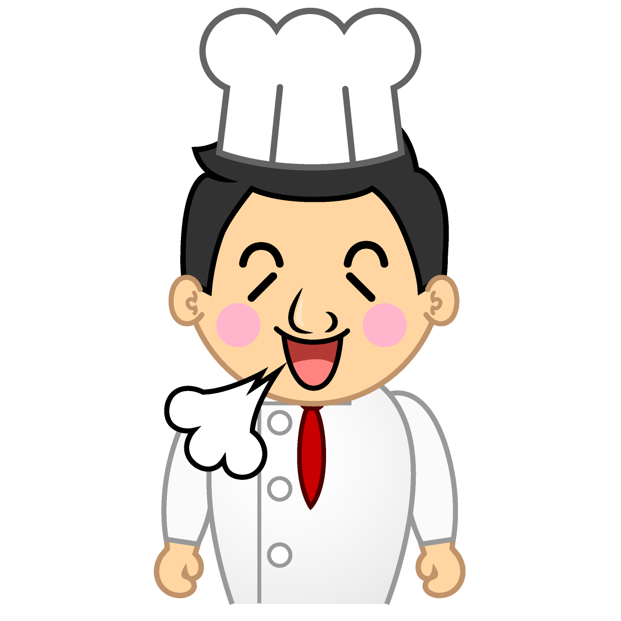 ほっとするコックさん