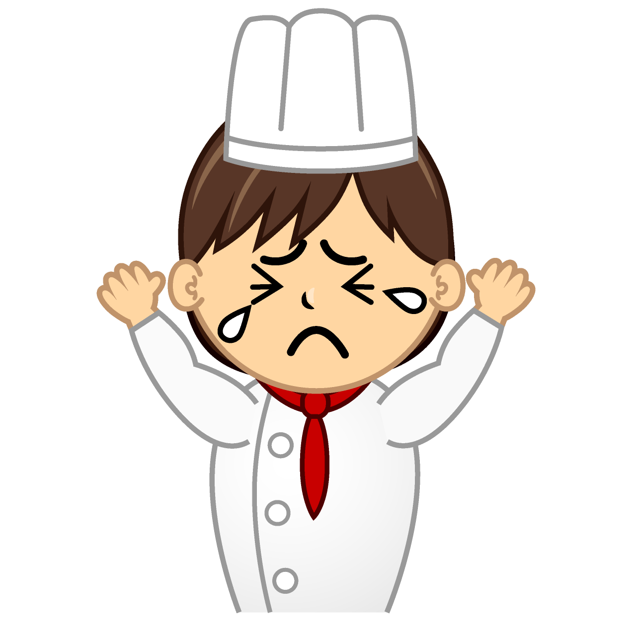 Crying Pastry Chef