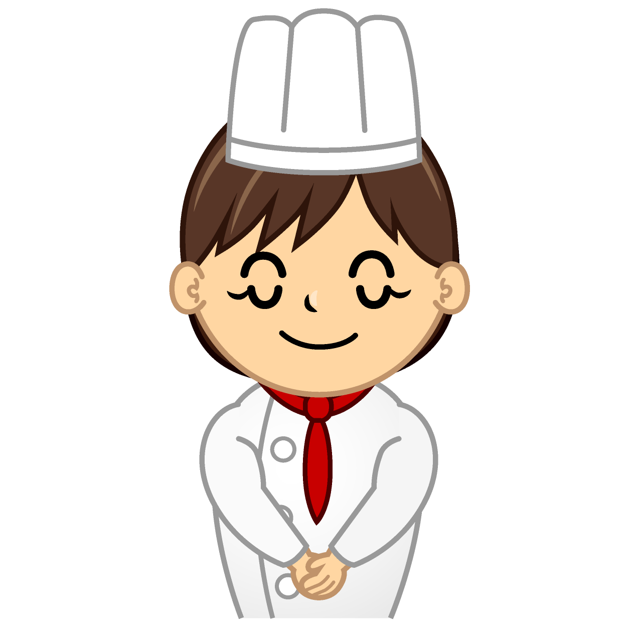 Bowing Pastry Chef