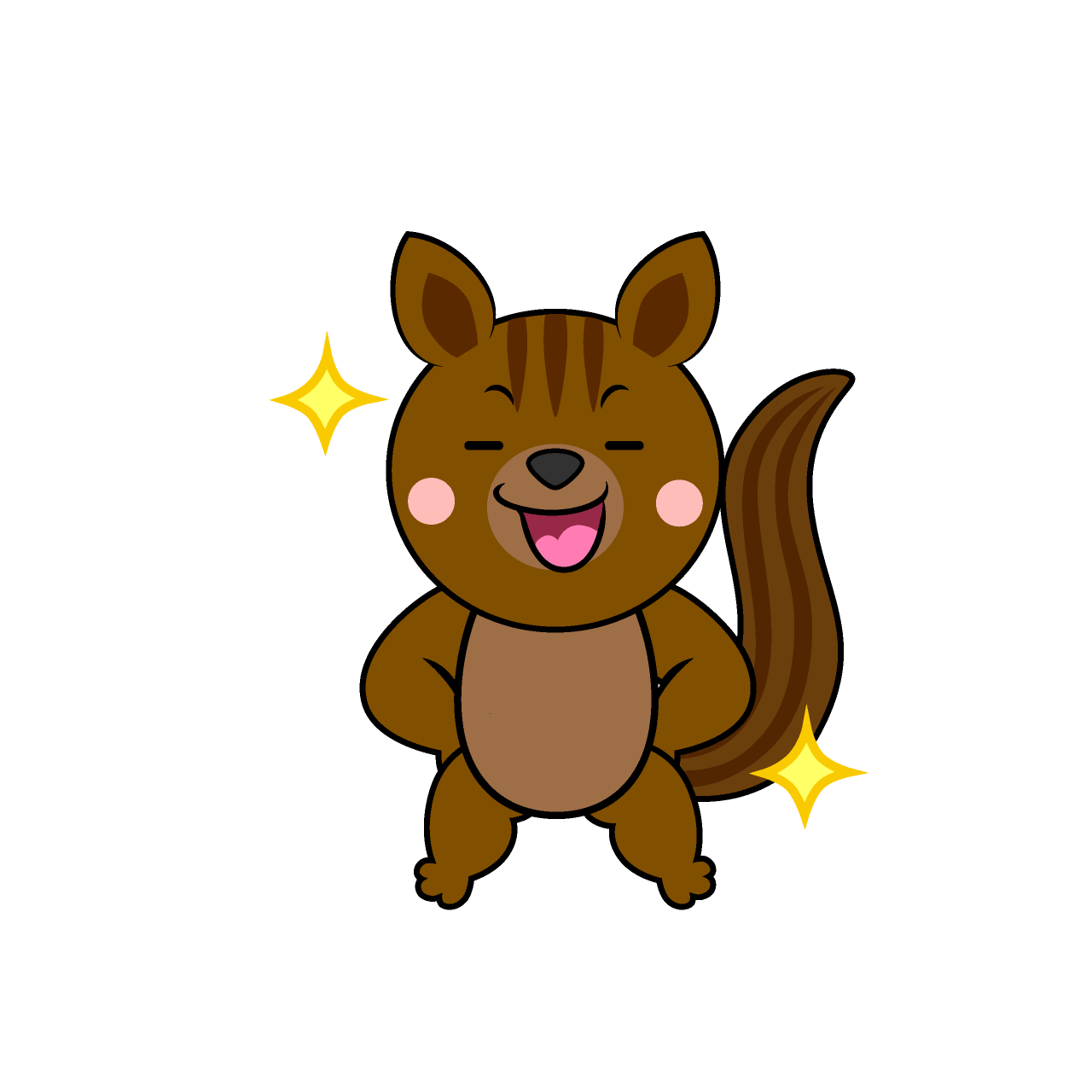 Confident Squirrel