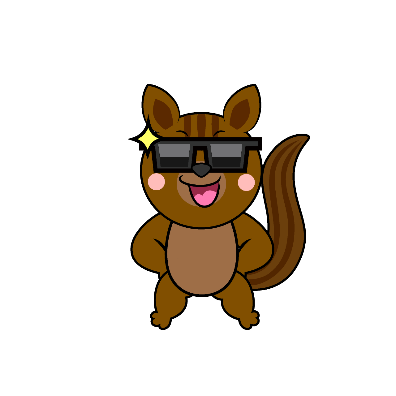かっこいいリス