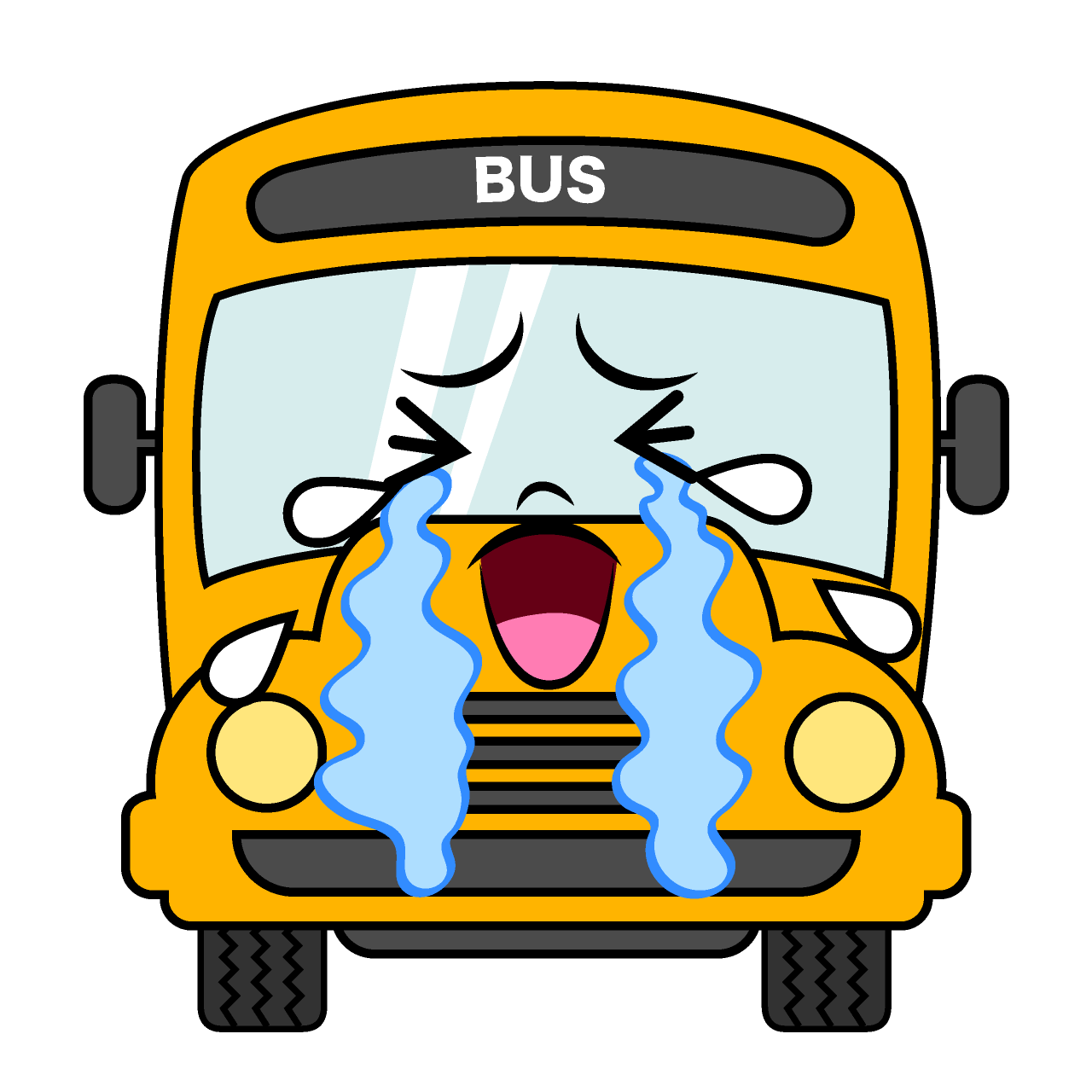 Crying School Bus