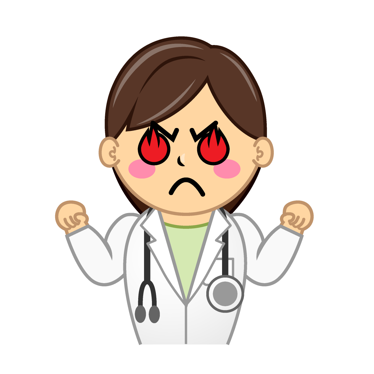 Passionate Female Doctor