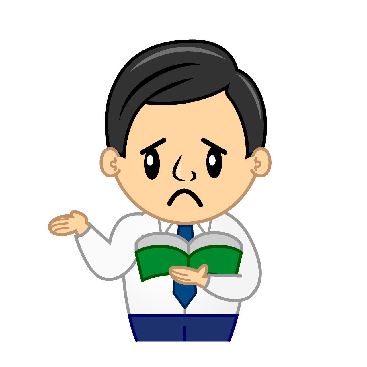 困る先生