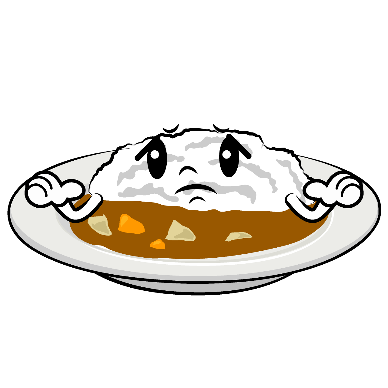 困るカレーライス