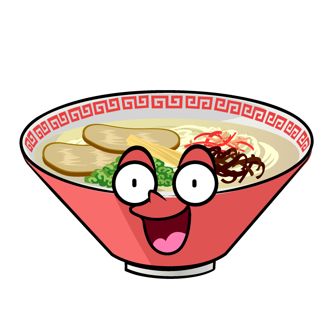 驚くラーメン