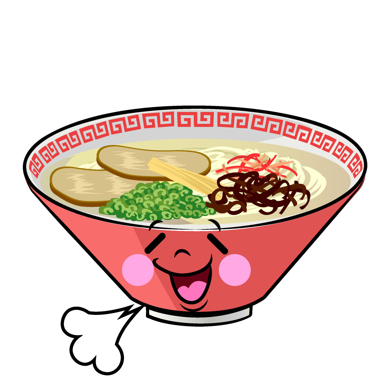 リラックスするラーメン