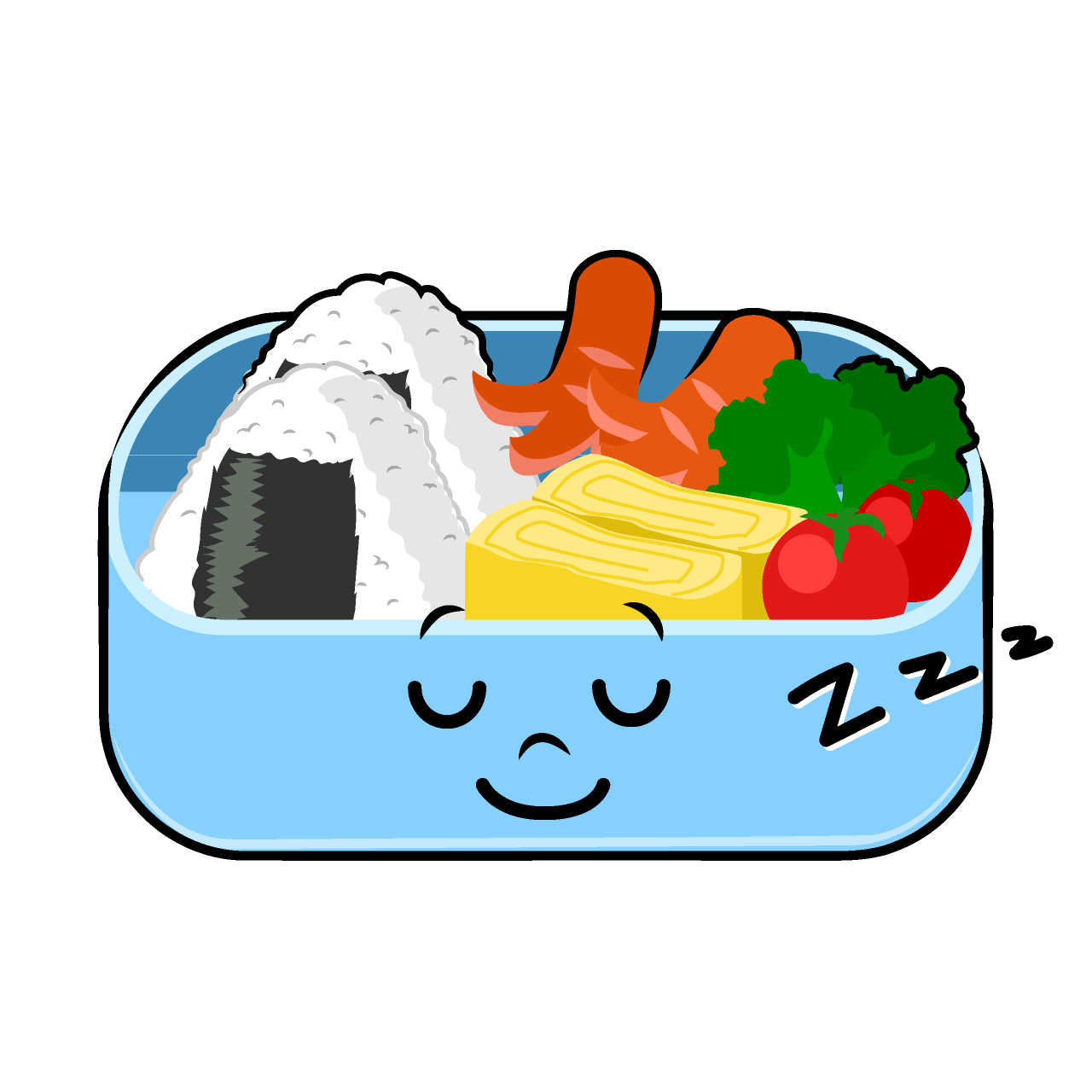 寝るお弁当