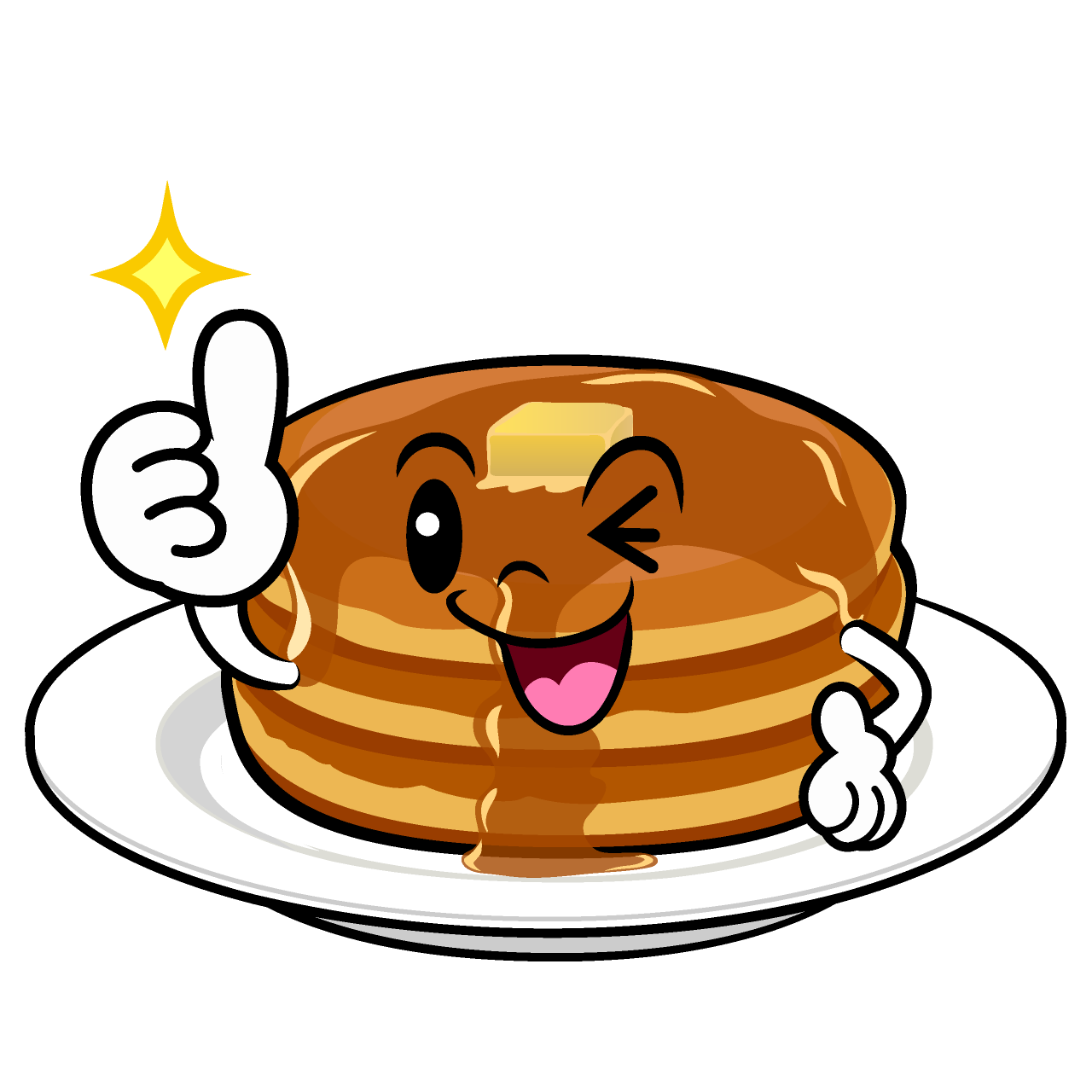Thumbs-Up Pancake