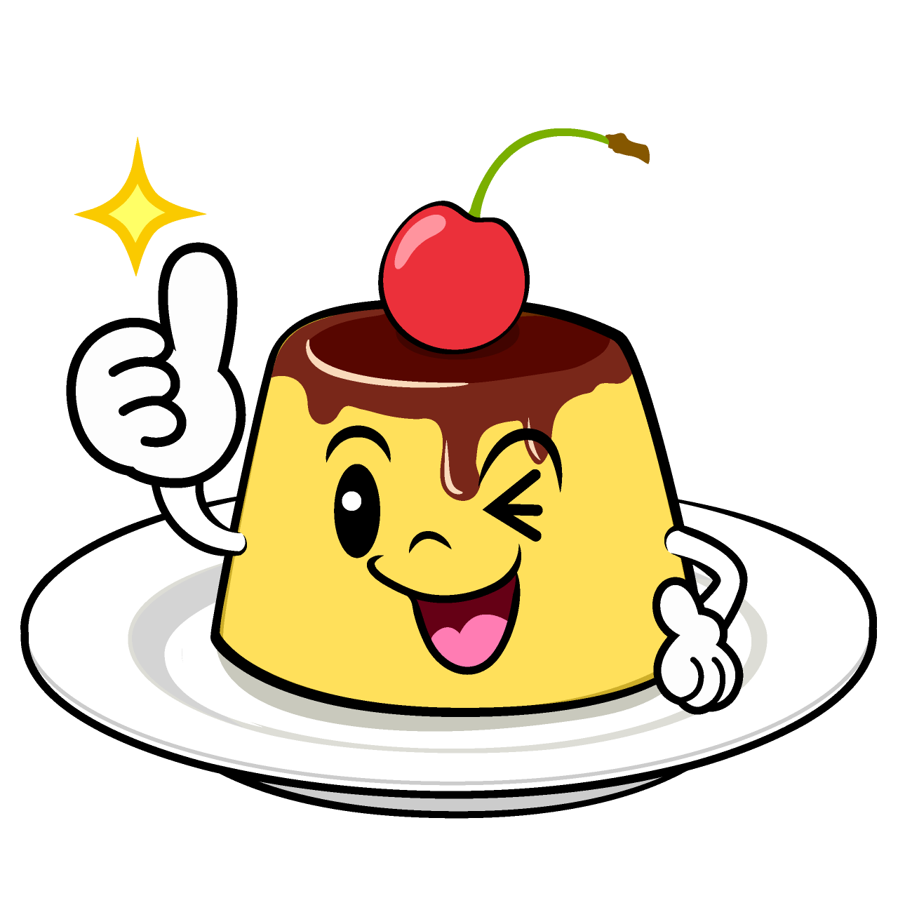 Thumbs-Up Pudding