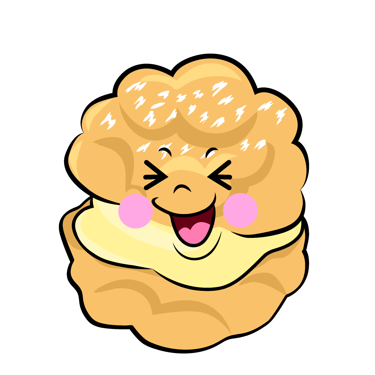 Laughing Cream Puff
