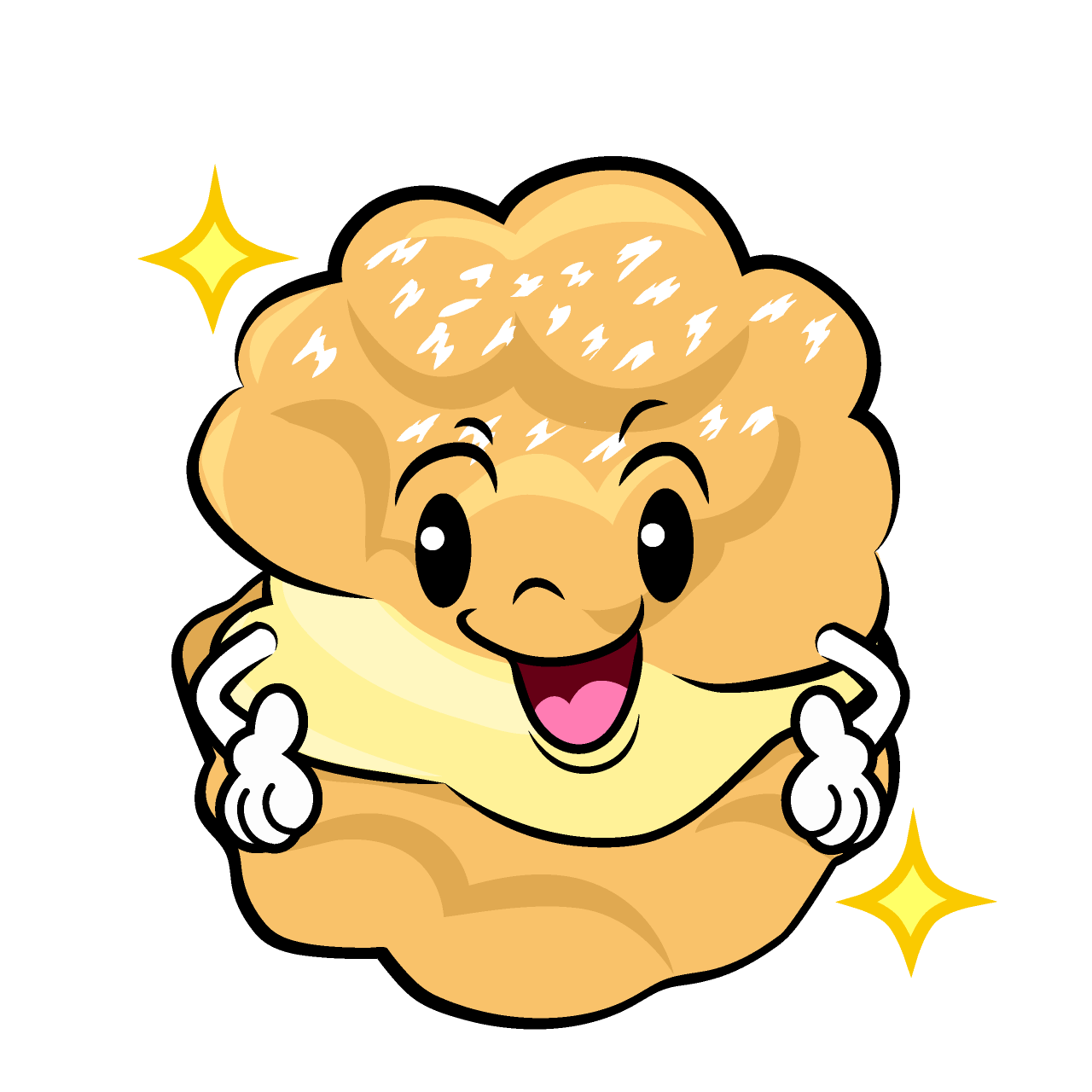 Sparkling Cream Puff