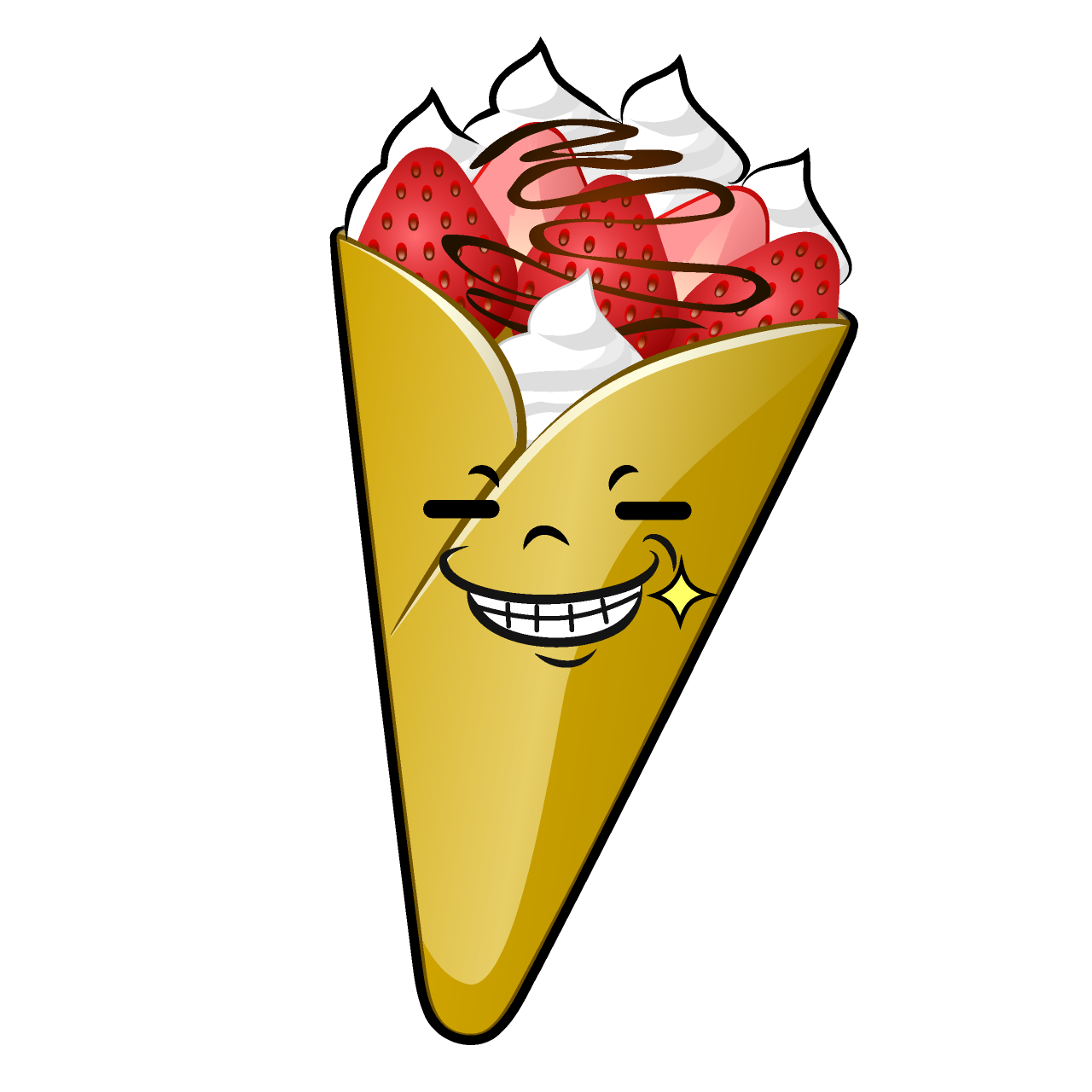 Grinning Crepe