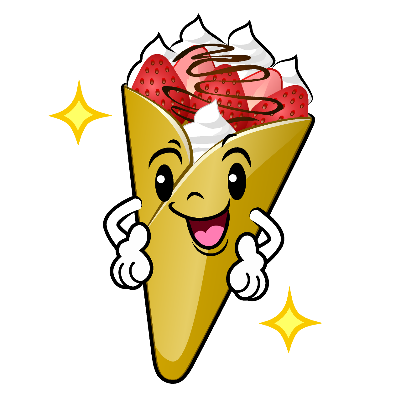 Sparkling Crepe