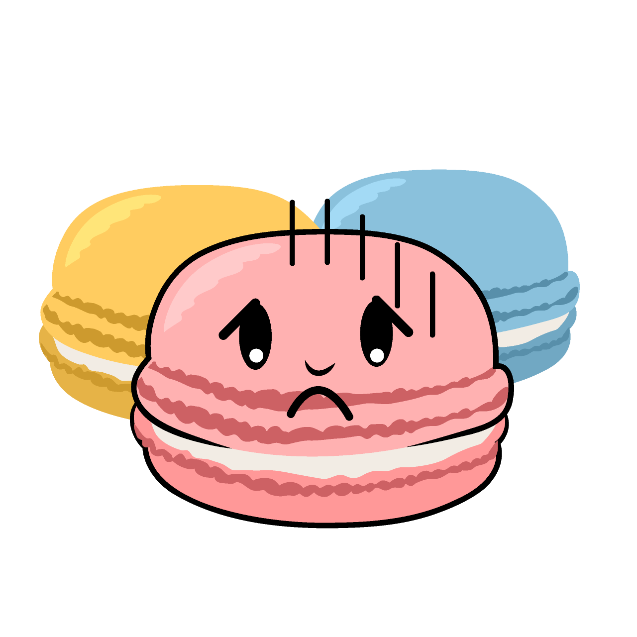 Depressed Macaron