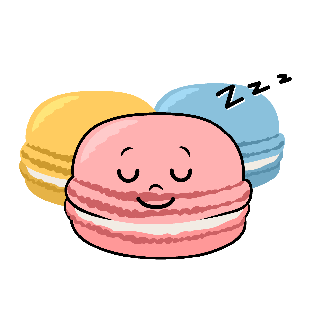 Sleeping Macaron