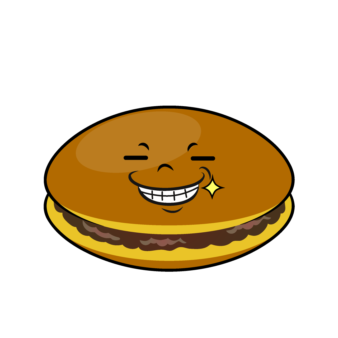 Grinning Dorayaki