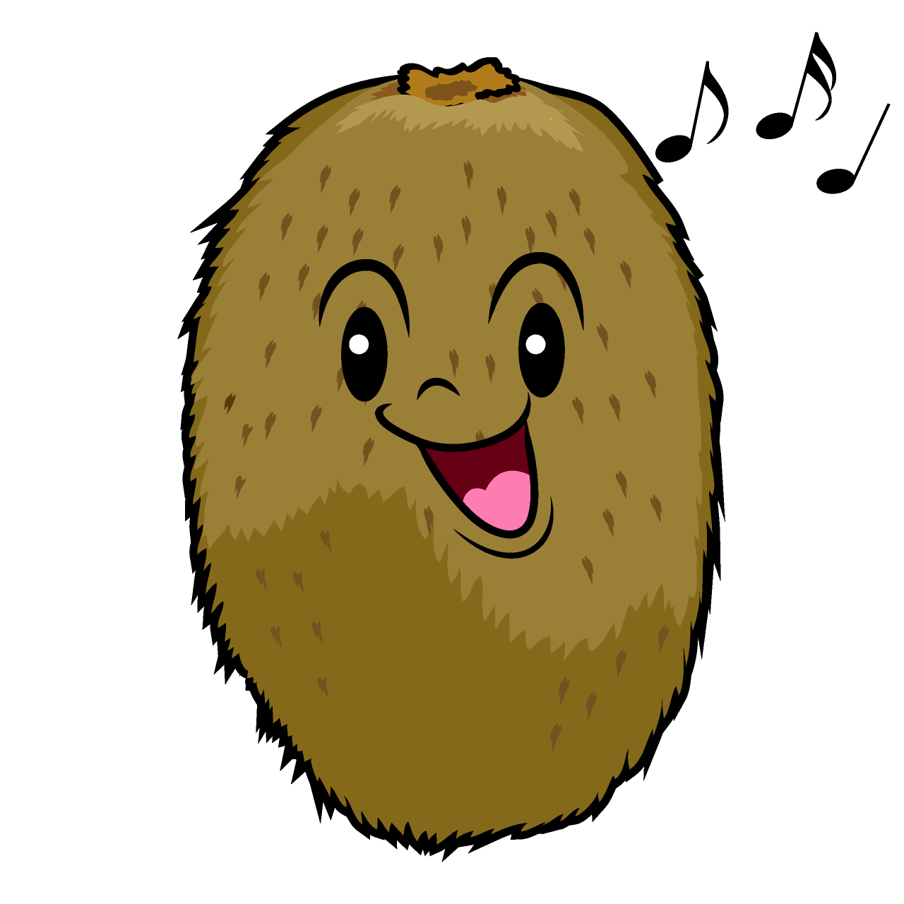 歌うキウイ