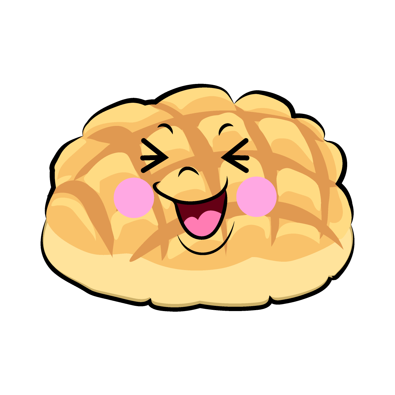 Laughing Melon Bread
