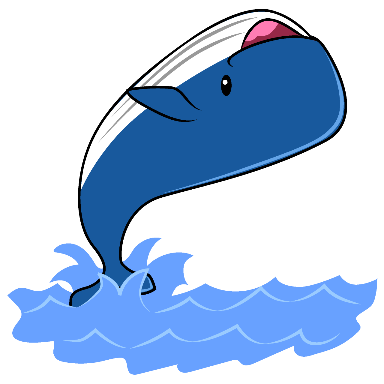 かっこいいクジラ