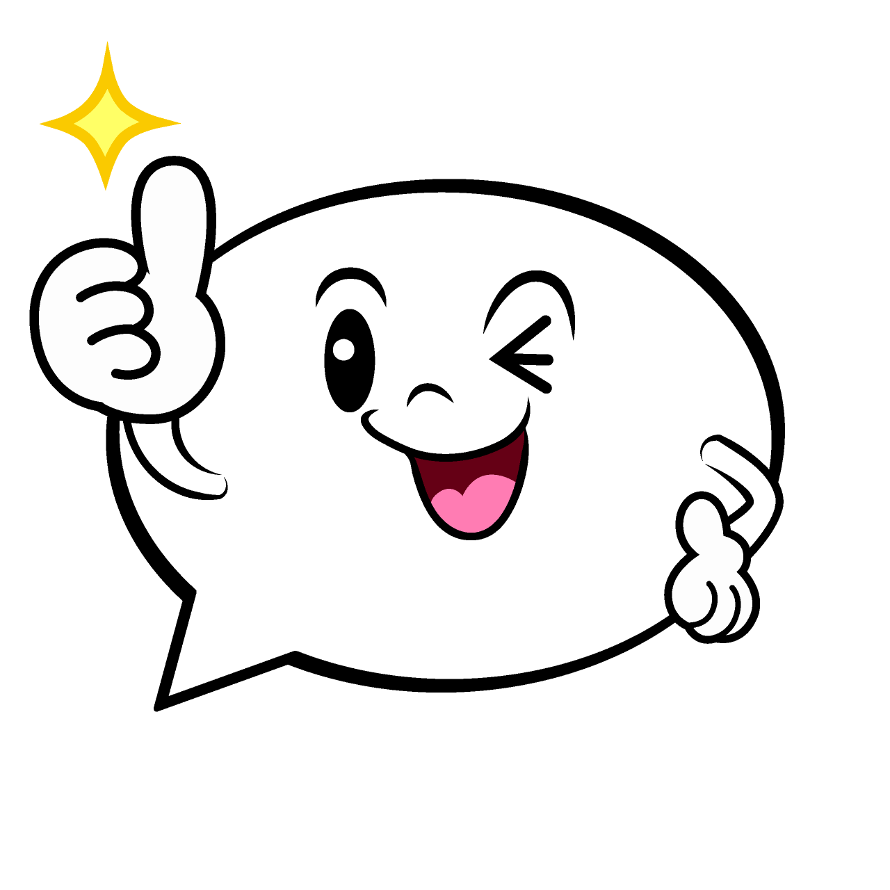 いいね！の吹き出し