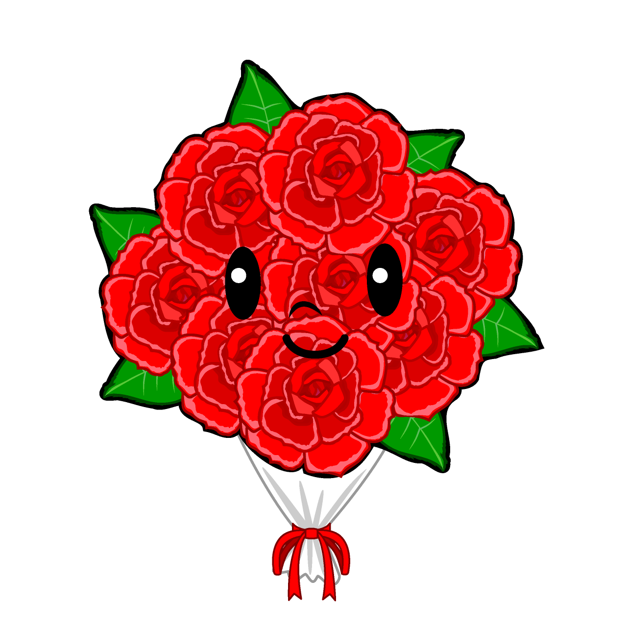 バラ花束