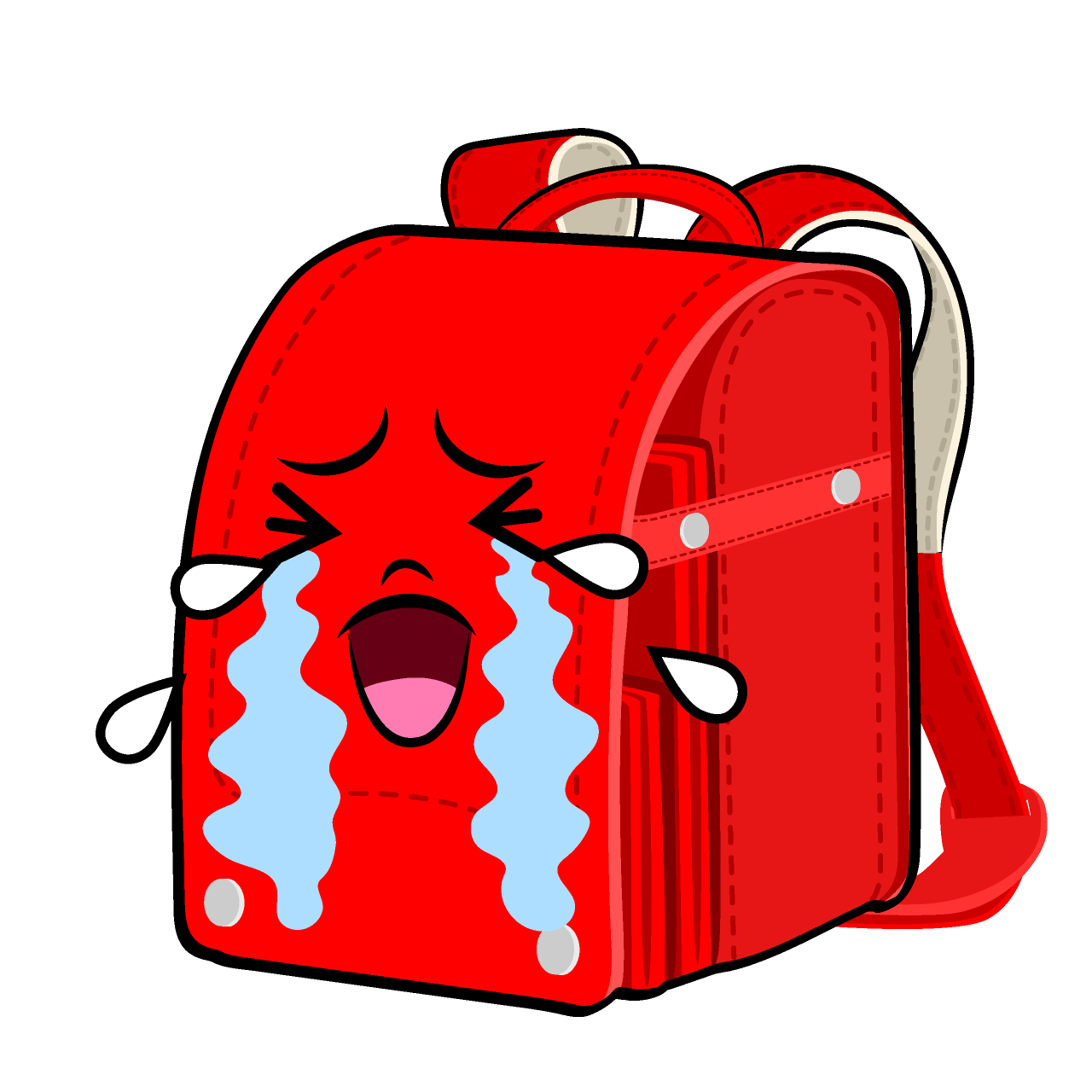 泣く赤ランドセル