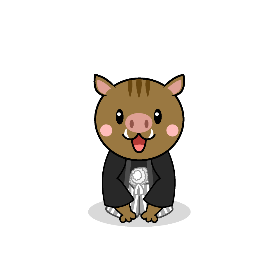 Boar in Formal Attire
