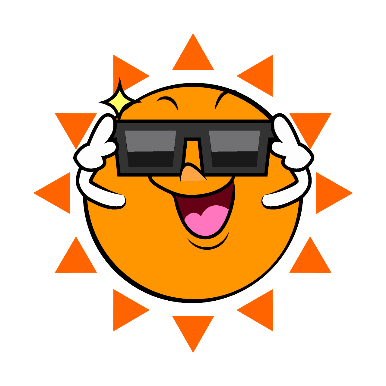 かっこいい太陽